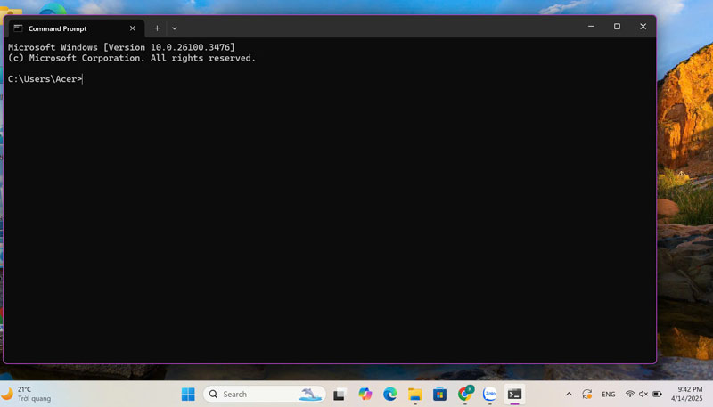Nên chú ý sử dụng lệnh Command Prompt khi máy tính không tắt được nguồn